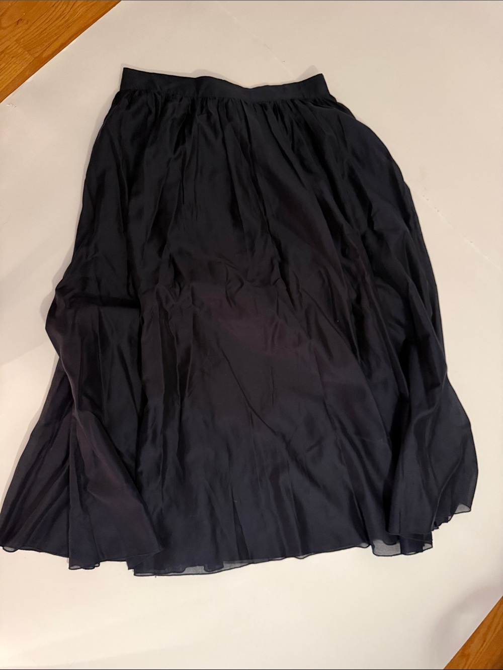 H&M Black Maxi Skirt with Flowing Silhouette